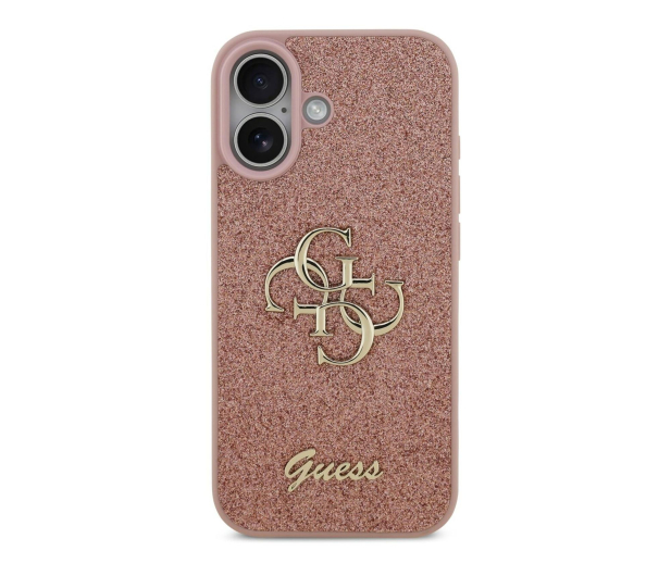 Guess Fixed Glitter Big 4G do iPhone 17 różowy - 1365533 - zdjęcie 2